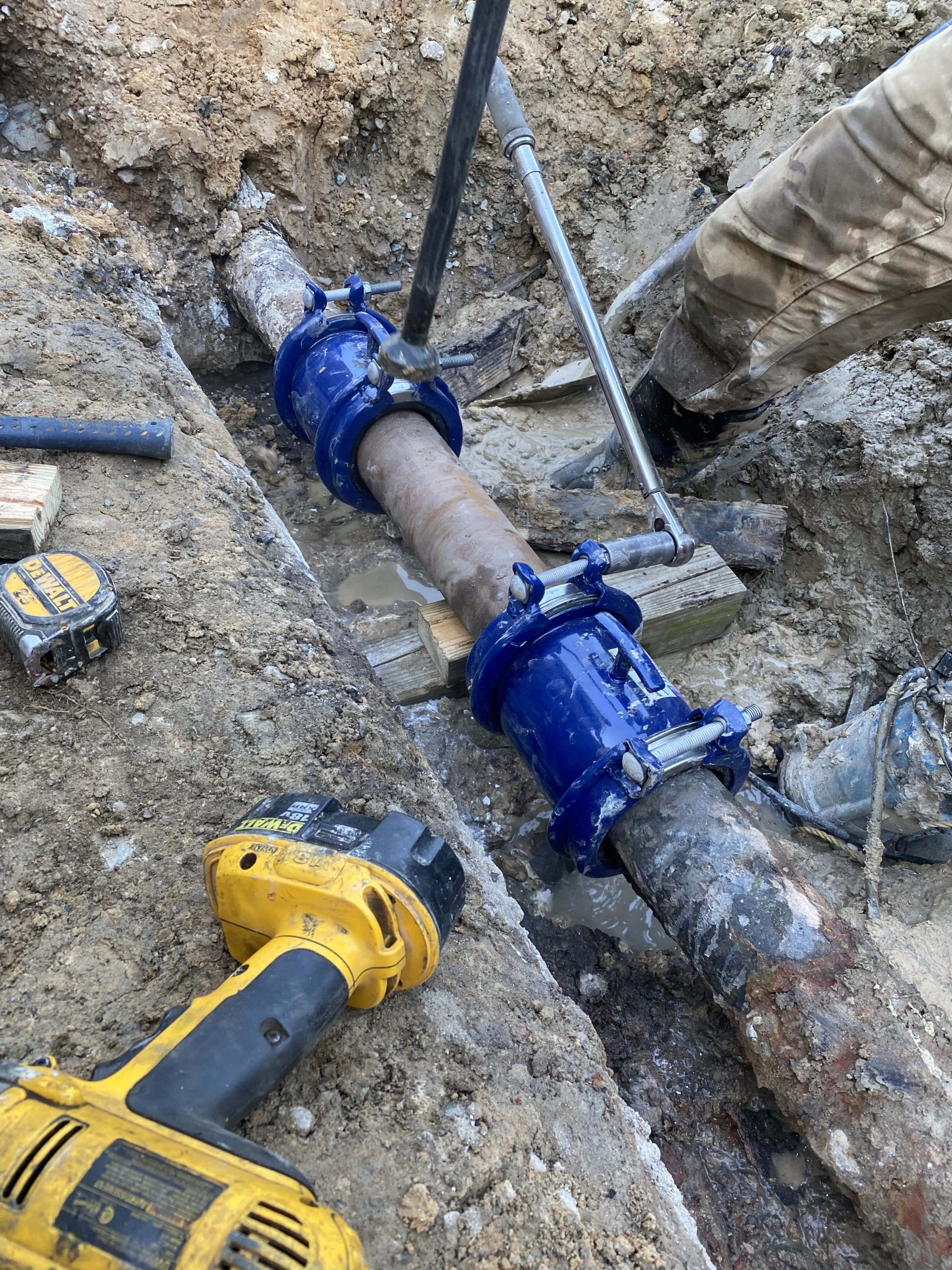 Repair Underground water piping-1